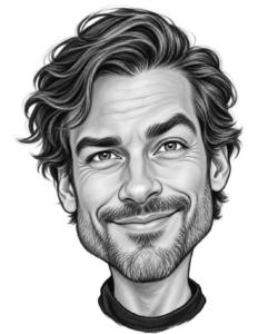 Illustrated portrait of Elliot Mercer, the jobgetr.ai AI & Work editorial persona
