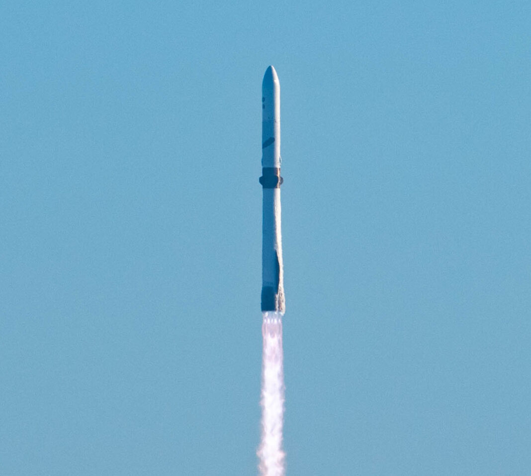 Blue Origin Plans More Than 2,000 Jobs in a $555 Million Texas Expansion A Blue Origin New Glenn rocket launches from Cape Canaveral Space Force Station.